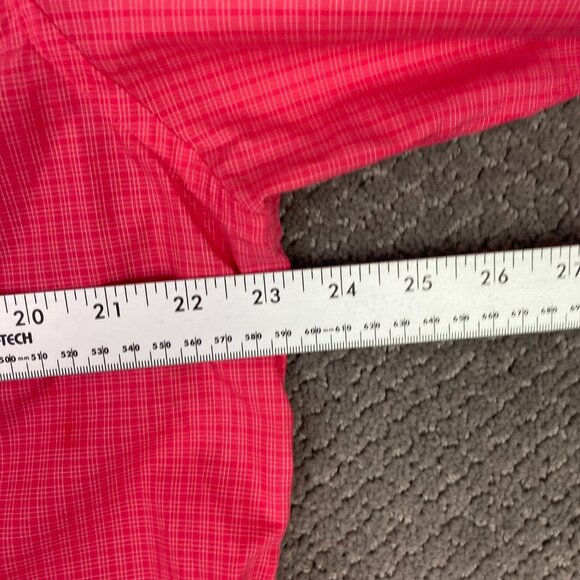 Eton Button Down Shirt Men's 44 17.5 Pink Gingham Check York Cotton - Picture 8 of 12